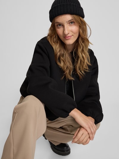 Only Bluza rozpinana o kroju comfort fit z obniżonymi ramionami Czarny 3