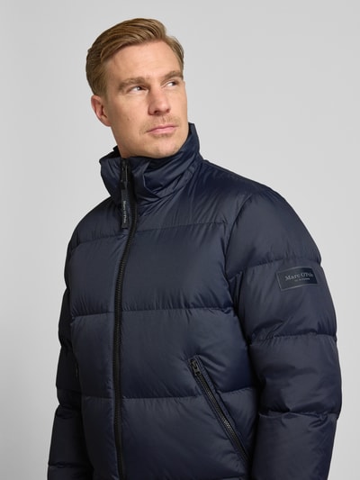 Marc O'Polo Regular Fit Daunenjacke mit abnehmbarer Kapuze Marine 3