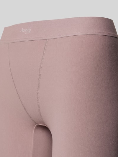 Sloggi Panty mit Label-Print im 2er-Pack Modell 'Ease' Mauve 2