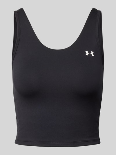 Under Armour Cropped Tanktop mit U-Boot-Ausschnitt Black 2