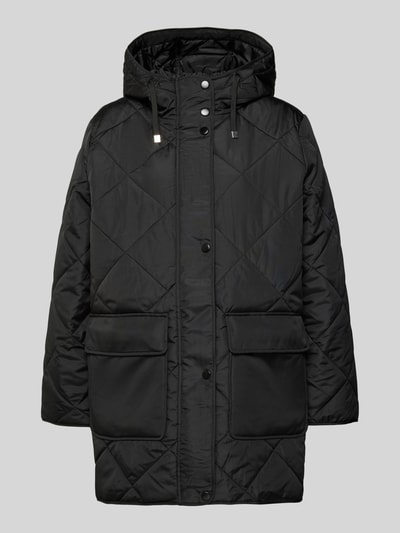 Vero Moda Płaszcz pikowany krótki z kapturem model ‘MILLIE TESSA’ Czarny 2