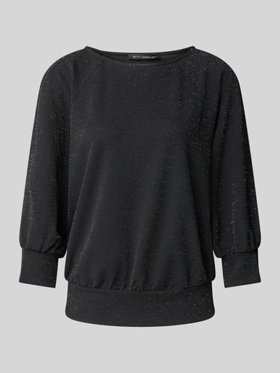 Betty Barclay Sweatshirt met 3/4-mouwen Zwart - 1