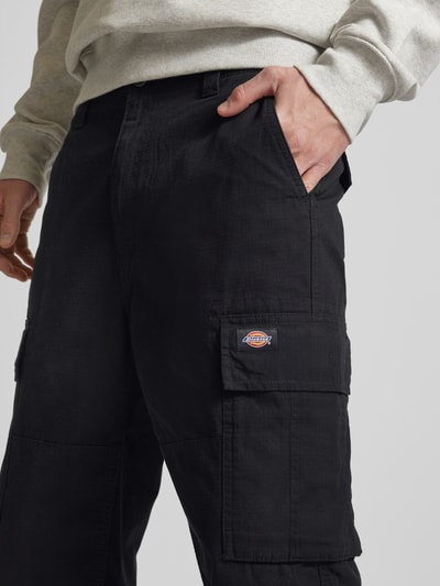 Dickies Flared Cargohose mit Strukturmuster Modell 'EAGLE BEND' Black 3