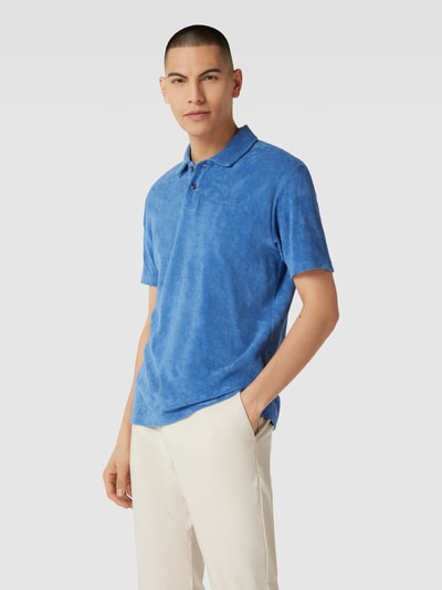 CINQUE Poloshirt aus Frottee Modell 'Nils' Royal 4