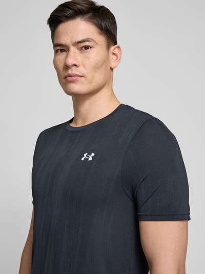 Under Armour T-Shirt mit Label-Print Black 3