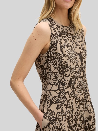 Marc O'Polo Freizeitkleid aus Viskose Mittelbraun 3