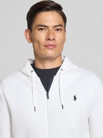Polo Ralph Lauren Sweatjacke mit Kapuze Weiss 3
