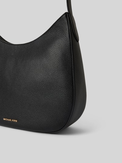 MICHAEL Michael Kors Torba hobo z naturalnej skóry bydlęcej model ‘KENSONGTON’ Czarny 2