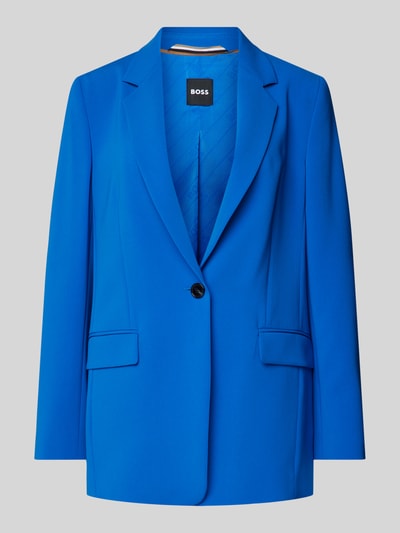 BOSS Blazer met klepzakken, model 'Jocaluah' Koningsblauw - 2