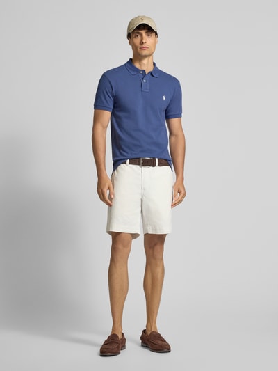 Polo Ralph Lauren Poloshirt met labelstitching Lichtblauw - 1