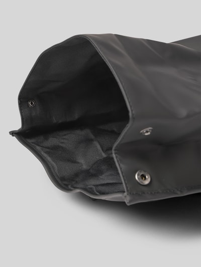 RAINS Rolltop-rugzak met verstelbare schouderbanden Zwart - 5