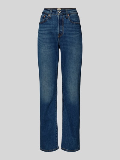 Levi's® 300 Straight Fit Jeans aus Baumwoll-Mix Modell '501®' Blau 2