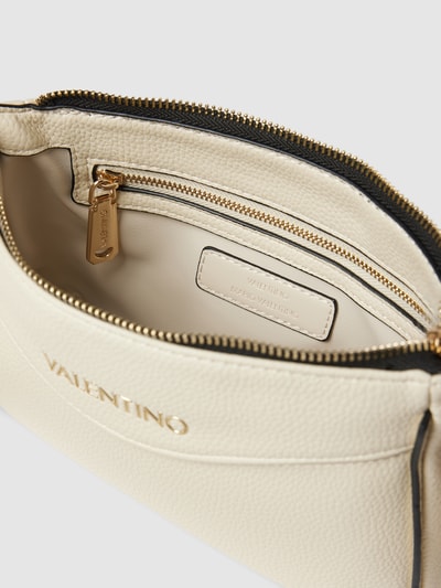 VALENTINO BAGS Crossbody Bag mit Label-Detail Offwhite 4