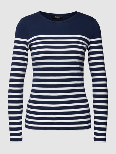 Lauren Ralph Lauren Longsleeve mit Streifenmuster Modell 'MULIATI' Marine 2