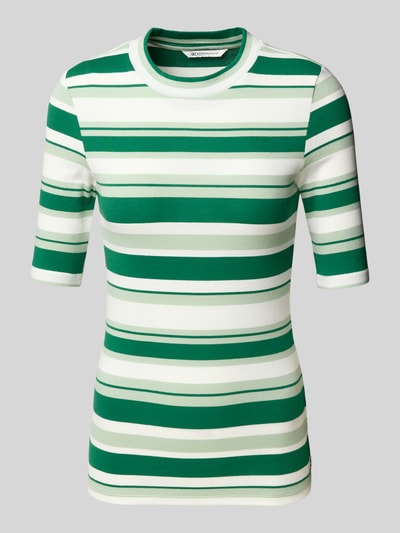 Tom Tailor Denim Slim Fit T-Shirt aus Baumwoll-Mix Gruen 2