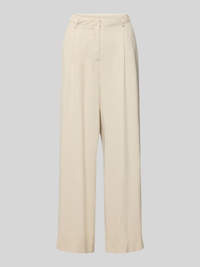 Cambio Stoffhose mit französischen Eingrifftaschen Modell 'ADELINE' Sand 2