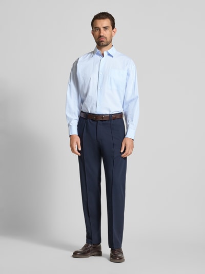 ANNARR Regular Fit Business-Hemd mit Kentkragen Modell 'VOLUND' Hellblau 1