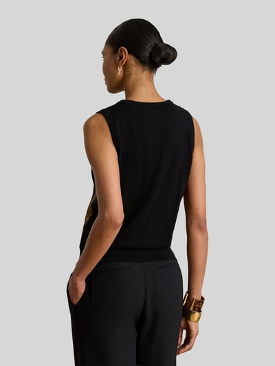 Lauren Ralph Lauren Regular Fit Blusentop aus Baumwoll-Mix BLACK 5