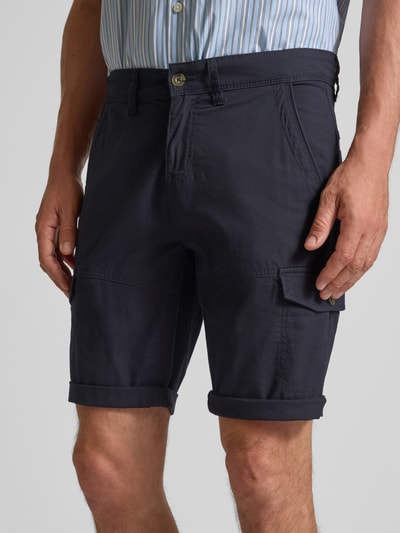 Lerros Korte broek met cargozakken Zwart - 3