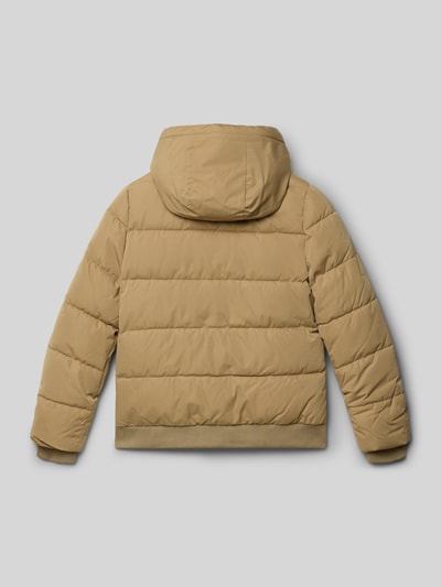 CARS JEANS Gewatteerd jack met labelpatch, model 'HASWAR’ Beige - 3