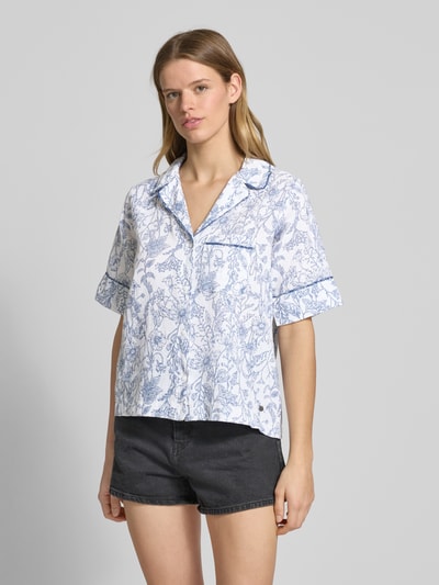 Pepe Jeans Overhemdblouse met knoopsluiting, model 'DORIS' Wit - 4