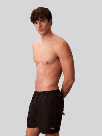 Calvin Klein Underwear Badeshorts mit Logo Detail Black 6