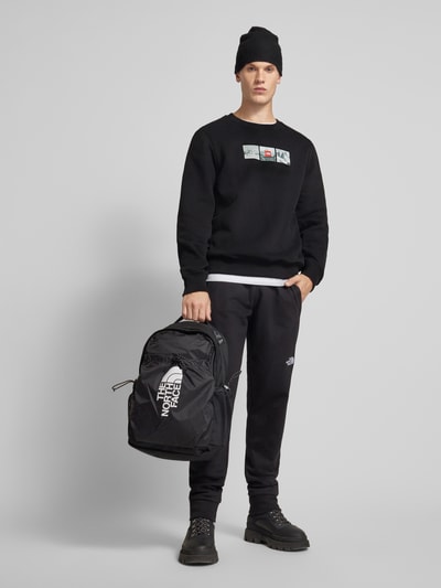 The North Face Sweatshirt met labelprint Zwart - 1