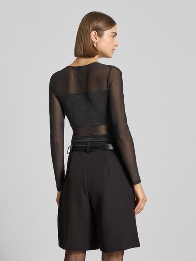 Only Slim Fit Body aus Viskose-Mix Modell 'ESTHER' Black 5