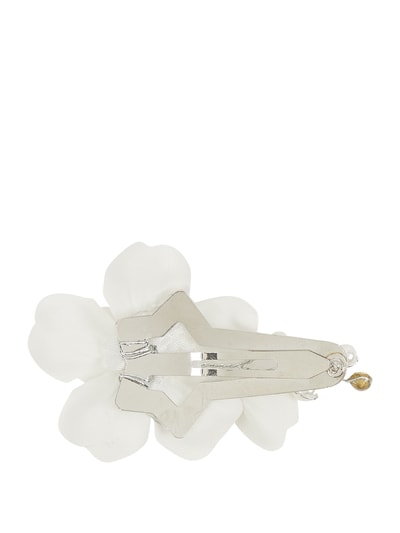 Weise Haarspeld met bloemenapplicaties in een set van 3 stuks  Ecru - 2