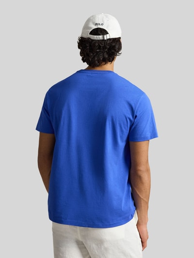 Polo Ralph Lauren Regular Fit T-Shirt aus reiner Baumwolle Blau 5