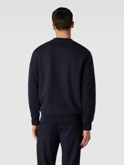 ARMANI EXCHANGE Sweatshirt met labelstitching Donkerblauw - 5