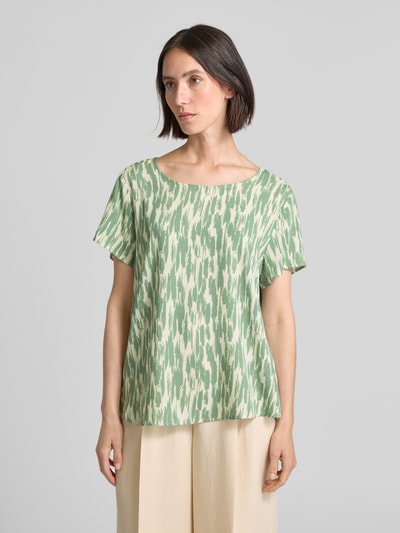 Vero Moda Loose Fit T-Shirt aus aus reiner Viskose Modell 'EASY JOY' Schilf 4