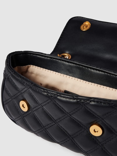 Guess Handtasche mit Kettenriemen Modell 'GIULLY' in black Black 5