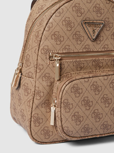 Guess Rucksack mit Label-Detail Modell 'ECO ELEMENTS' Beige 3