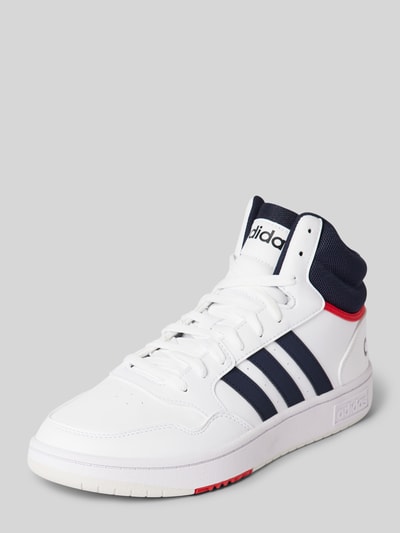 ADIDAS SPORTSWEAR High Top Sneaker mit Schnürverschluss Modell 'HOOPS' Weiss 1