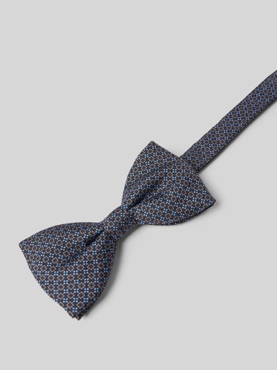 Blick Strik van een mix van wol en zijde, model 'Jeremy' Zwart - 2