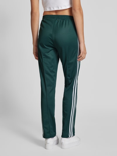 adidas Originals Sweatpants met ritszakken, model 'BECKENBAUER' Donkergroen gemêleerd - 5