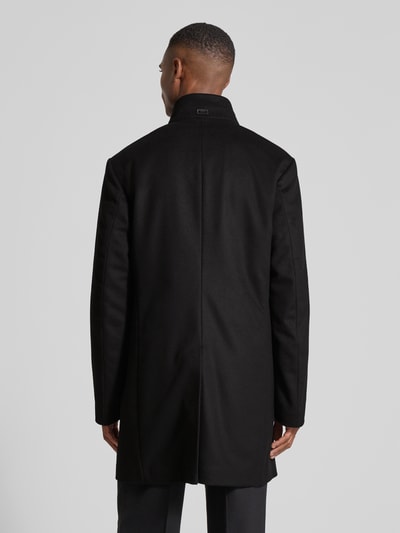 JOOP! COLLECTION Regular Fit Mantel aus Schurwoll-Mix mit Kaschmir-Anteil Modell 'MARON' Black 5