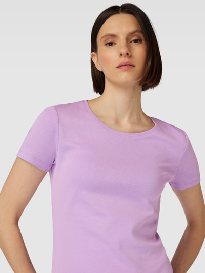 Montego T-shirt met ronde hals Lila - 3