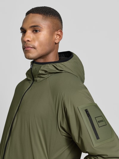 BOSS Green Kurtka funkcyjna o kroju regular fit model ‘LITE-X’ Ciemnozielony 3