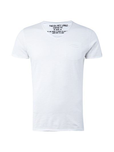 Key Largo T-Shirt aus Baumwolle Weiss 1