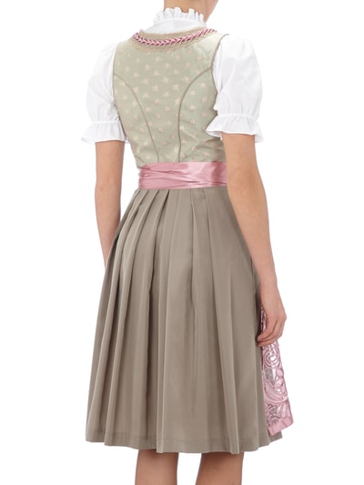 Country Line Dirndl mit Pailletten an der Schürze Sand 4