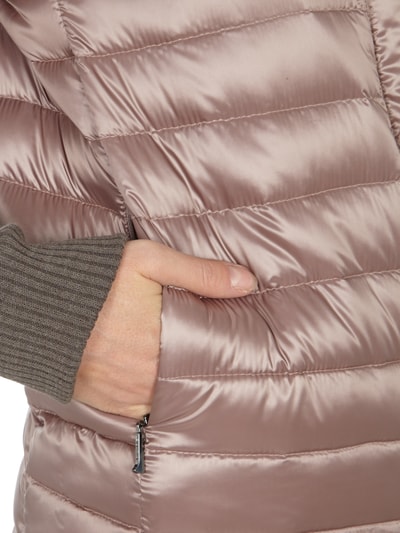 Gil Bret Light-Daunen Steppjacke mit abnehmbarem Strickbündchen Altrosa 3