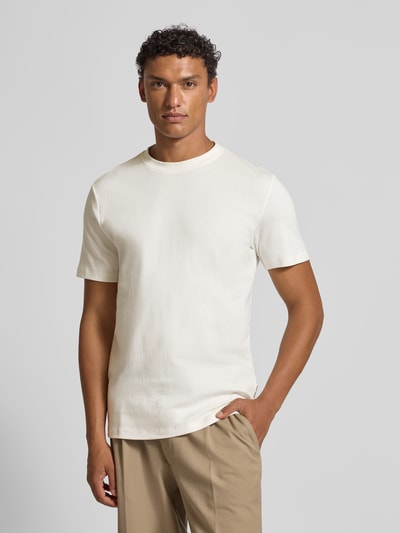 Casual Friday T-shirt van puur katoen, model 'NILO' Wit - 4