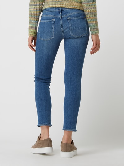 7 For All Mankind Slim fit jeans met stretch, model 'Pyper' Blauw - 5