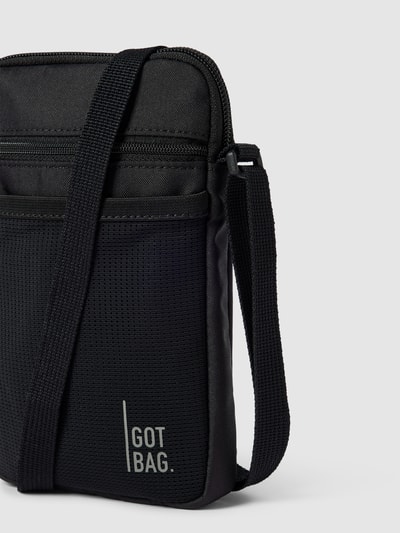 Gotbag Torba na ramię z detalem z logo Czarny 3