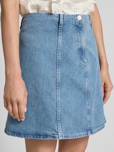 MSCH Copenhagen Spódnica jeansowa ze szwami działowymi model ‘Elida Ada’ Jeansowy niebieski 3