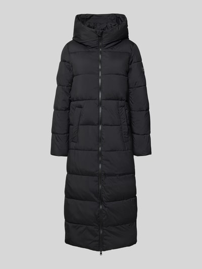 ECOALF Steppmantel mit Zweiwege-Reißverschluss Modell 'ARANDA' Black 2