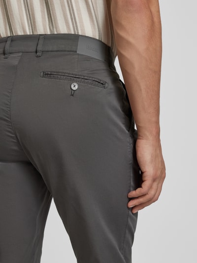 Brax Regular Fit Chino mit Paspeltasche Modell 'EVEREST' Hellgrau 3