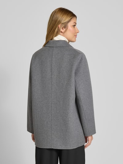 GANT Jacke aus Woll-Mix mit Kaschmir-Anteil  Mittelgrau Melange 5